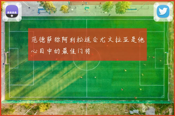 范德萨称阿利松适合尤文拉亚是他心目中的最佳门将